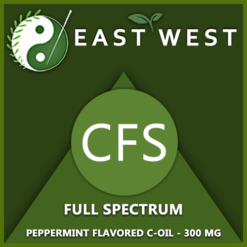 #593 CBD Oil – Full Spectrum 300 mg – Peppermint Flavored