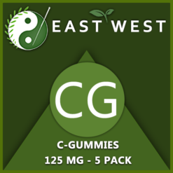 Gummies - 125 mg - 5 Pack Label