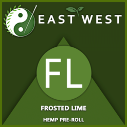 #414 Frosted Lime Hemp Preroll