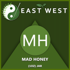 Mad honey jar label