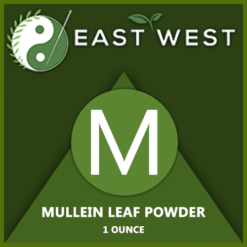 Mullein leaf powder Label