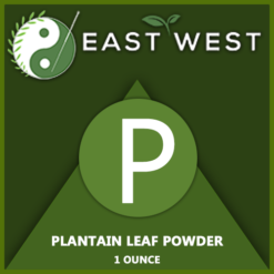 Plantain leaf powder Label