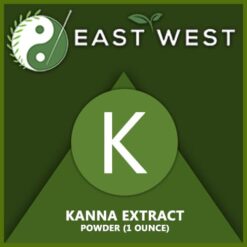 Kanna extract powder label