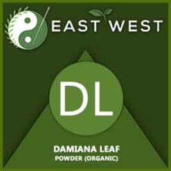 Damiana leaf powder label 2