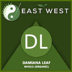Damiana leaf whole label 3