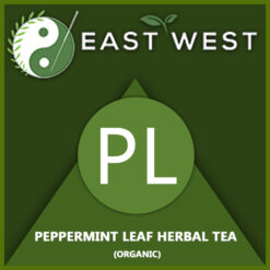 Peppermint Leaf Herbal Tea Label