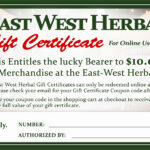 EWH Gift Certificate – $10