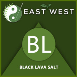 Black Lava Salt Label